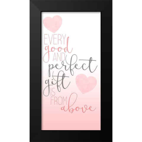 Perfect 1 V2 Black Modern Wood Framed Art Print by Allen, Kimberly