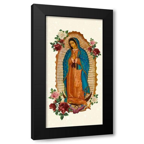 Pray 7 V2 Black Modern Wood Framed Art Print by Allen, Kimberly
