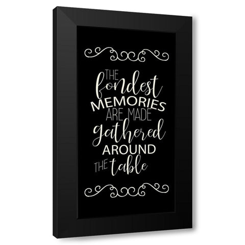 This Kitchen 1 Black Modern Wood Framed Art Print with Double Matting by Allen, Kimberly