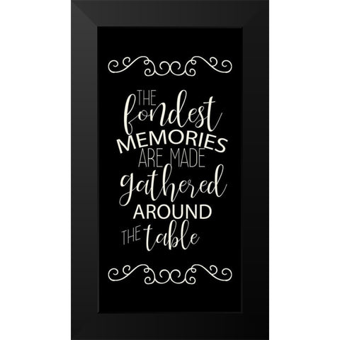 This Kitchen 1 Black Modern Wood Framed Art Print by Allen, Kimberly