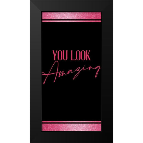 Amazing Beautiful 6 Black Modern Wood Framed Art Print by Allen, Kimberly