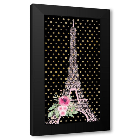 Paris 1 Black Modern Wood Framed Art Print by Allen, Kimberly