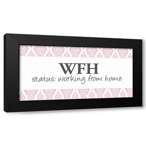 WFH Black Modern Wood Framed Art Print with Double Matting by Allen, Kimberly