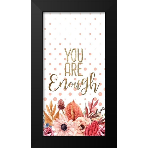 Girl Boss Fall 1 Black Modern Wood Framed Art Print by Allen, Kimberly