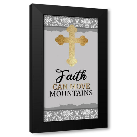 Walk 1 Black Modern Wood Framed Art Print with Double Matting by Allen, Kimberly