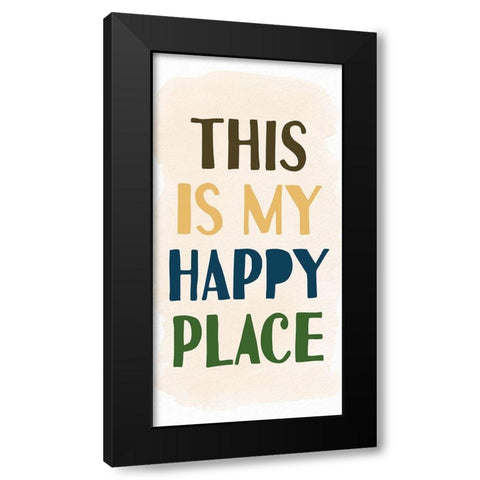 Grow 2 Black Modern Wood Framed Art Print by Allen, Kimberly