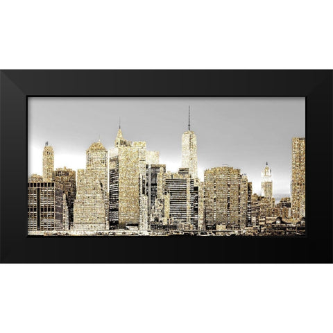 New York 1 Black Modern Wood Framed Art Print by Allen, Kimberly