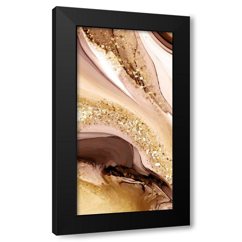 Hello Beauty 1 Black Modern Wood Framed Art Print with Double Matting by Allen, Kimberly