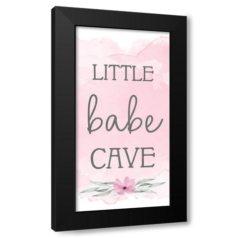 Little Babe Cave 1 Black Modern Wood Framed Art Print by Allen, Kimberly