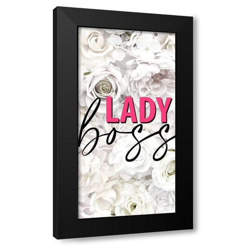 Lady Boss 1 Black Modern Wood Framed Art Print with Double Matting by Allen, Kimberly