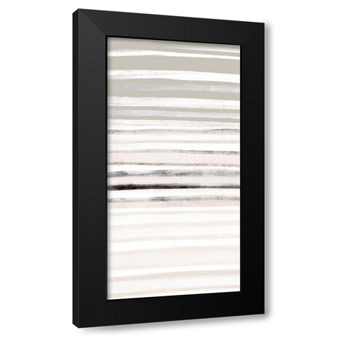Panel Layered 1 Black Modern Wood Framed Art Print by Allen, Kimberly