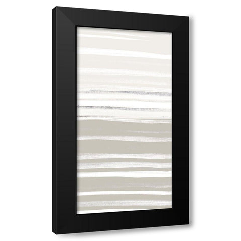 Panel Layered 2 Black Modern Wood Framed Art Print with Double Matting by Allen, Kimberly