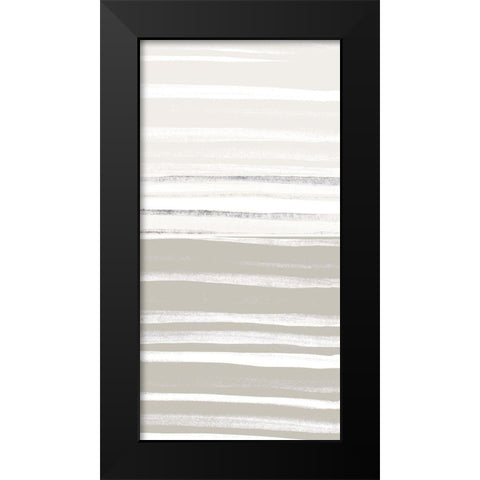 Panel Layered 2 Black Modern Wood Framed Art Print by Allen, Kimberly