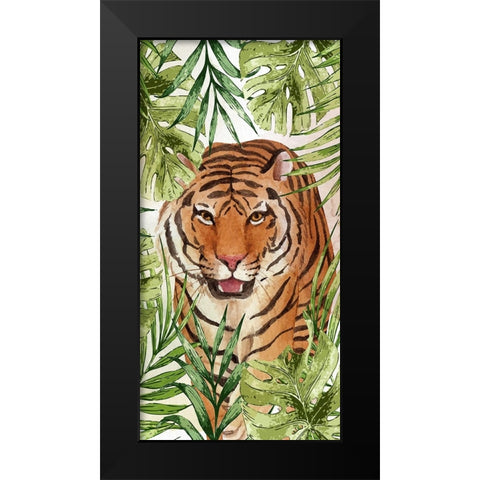 Big Cats 1 Black Modern Wood Framed Art Print by Allen, Kimberly