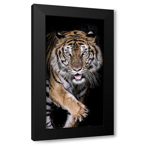 With You Black Modern Wood Framed Art Print by Allen, Kimberly