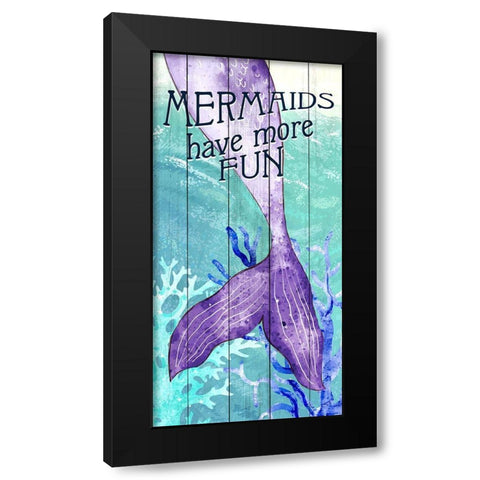 Have More Fun Black Modern Wood Framed Art Print with Double Matting by Allen, Kimberly