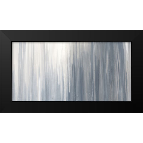 Light And Dark Black Modern Wood Framed Art Print by Allen, Kimberly