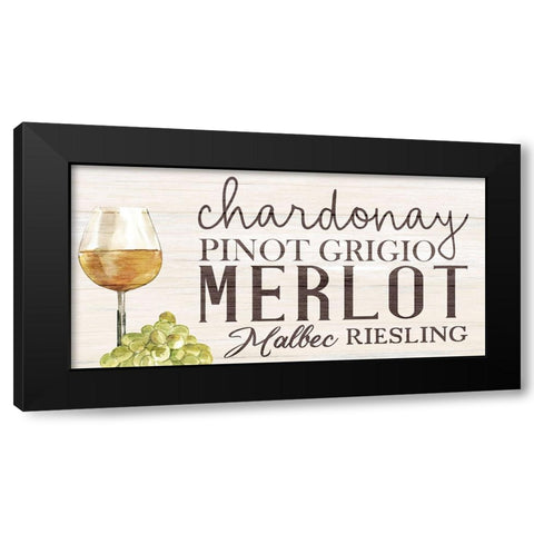 Chateau Panel 1 Black Modern Wood Framed Art Print by Allen, Kimberly