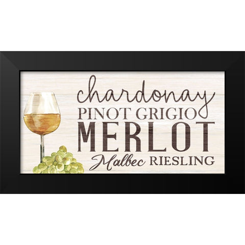 Chateau Panel 1 Black Modern Wood Framed Art Print by Allen, Kimberly