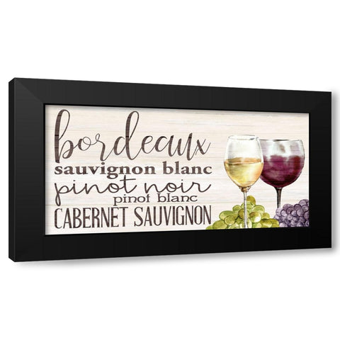 Chateau Panel 2 Black Modern Wood Framed Art Print by Allen, Kimberly