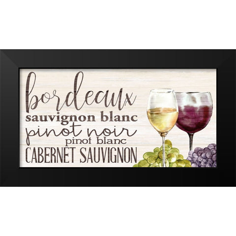 Chateau Panel 2 Black Modern Wood Framed Art Print by Allen, Kimberly