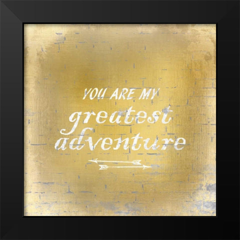 You Are My Black Modern Wood Framed Art Print by Allen, Kimberly