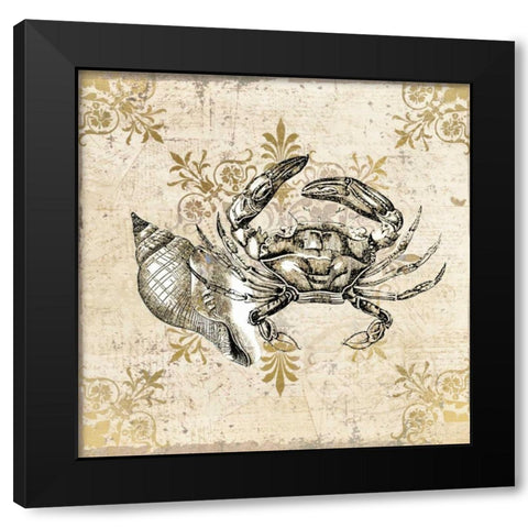 Marine Life 3 Black Modern Wood Framed Art Print with Double Matting by Allen, Kimberly