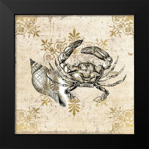 Marine Life 3 Black Modern Wood Framed Art Print by Allen, Kimberly