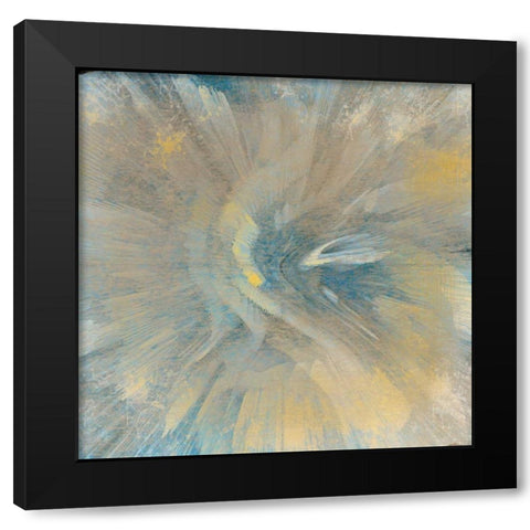Explosion Black Modern Wood Framed Art Print by Allen, Kimberly