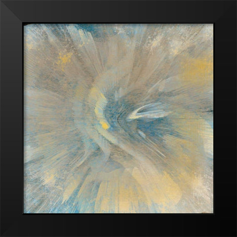 Explosion Black Modern Wood Framed Art Print by Allen, Kimberly