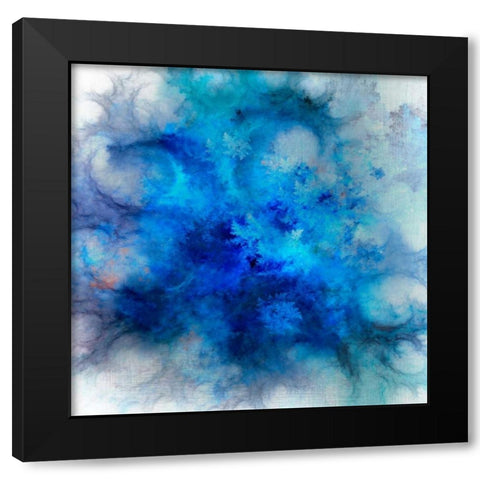 Frozen Black Modern Wood Framed Art Print with Double Matting by Allen, Kimberly