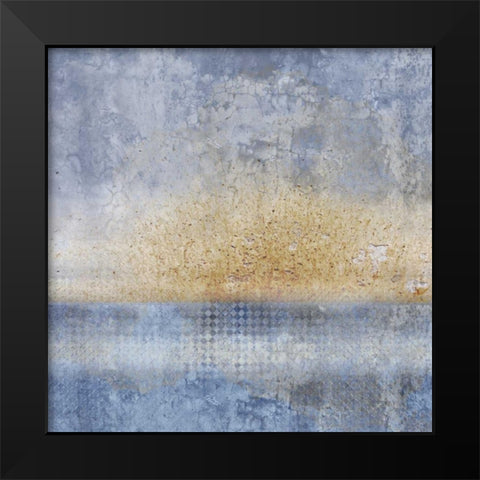 In Blue 1 Black Modern Wood Framed Art Print by Allen, Kimberly