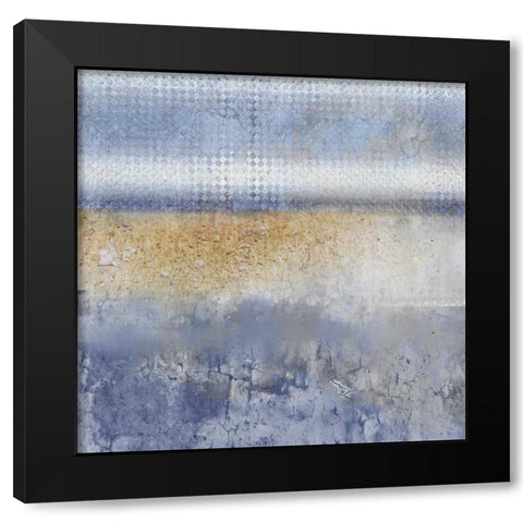 In Blue 2 Black Modern Wood Framed Art Print by Allen, Kimberly
