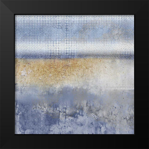 In Blue 2 Black Modern Wood Framed Art Print by Allen, Kimberly