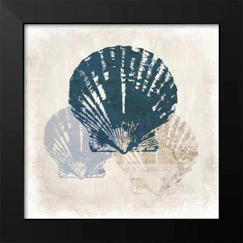 Shell Coast Vision Black Modern Wood Framed Art Print by Allen, Kimberly