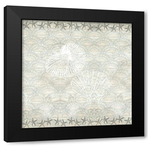 At The Shore Black Modern Wood Framed Art Print with Double Matting by Allen, Kimberly