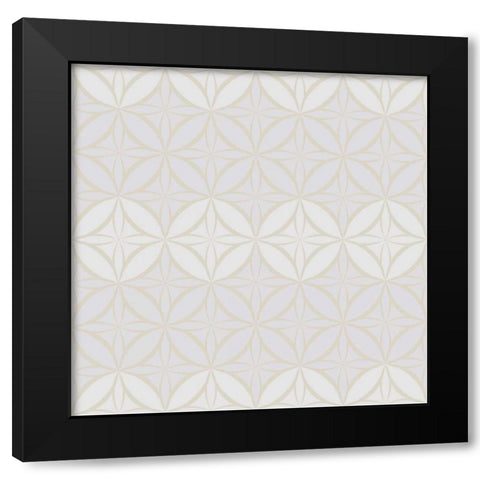Hotel France Pattern 1 Black Modern Wood Framed Art Print by Allen, Kimberly