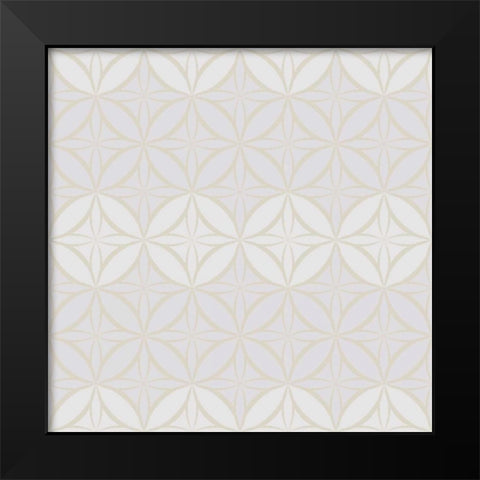 Hotel France Pattern 1 Black Modern Wood Framed Art Print by Allen, Kimberly