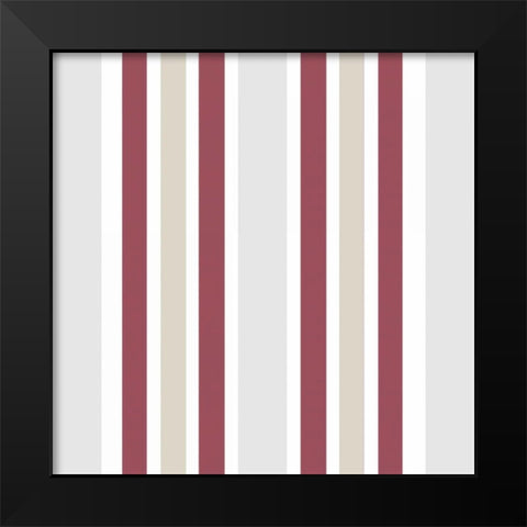 Hotel France Pattern Black Modern Wood Framed Art Print by Allen, Kimberly