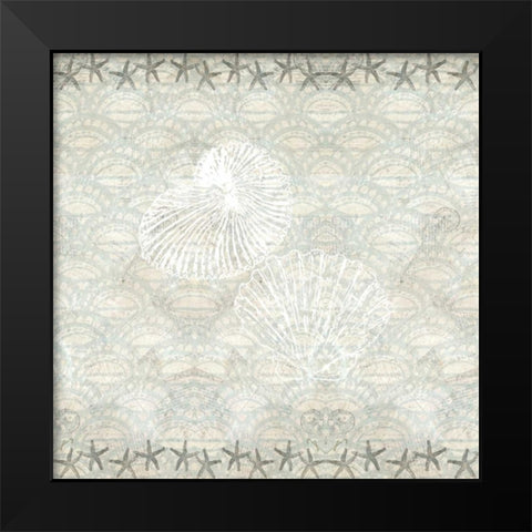 At The Shore Black Modern Wood Framed Art Print by Allen, Kimberly