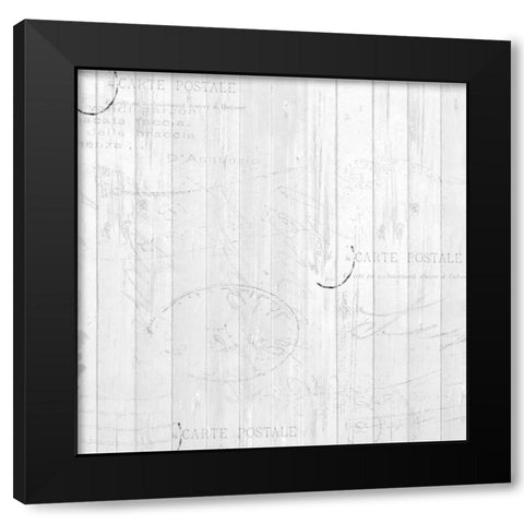 Butterfly Dreams Pattern 1 Black Modern Wood Framed Art Print by Allen, Kimberly