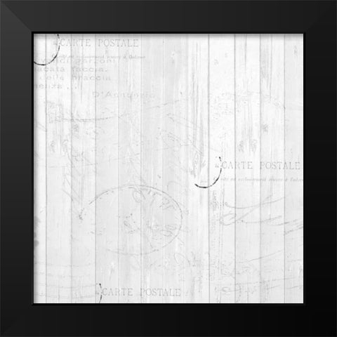 Butterfly Dreams Pattern 1 Black Modern Wood Framed Art Print by Allen, Kimberly