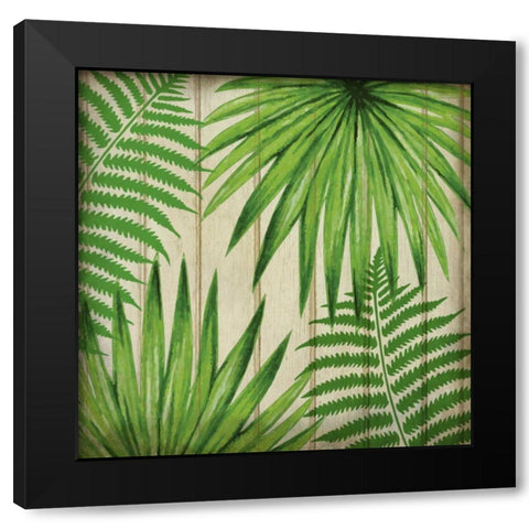 Tropic Day 1 Black Modern Wood Framed Art Print by Allen, Kimberly