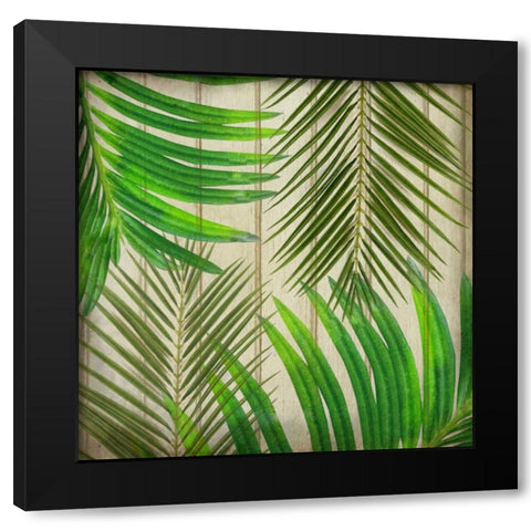 Tropic Day 2 Black Modern Wood Framed Art Print by Allen, Kimberly