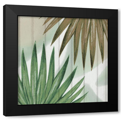Tropics 2 Black Modern Wood Framed Art Print by Kimberly, Allen