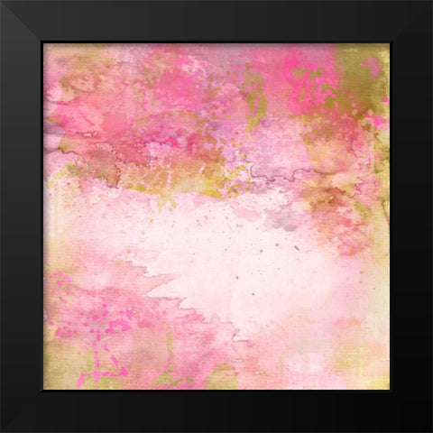 Pretty in Pink Pattern 1 Black Modern Wood Framed Art Print by Allen, Kimberly