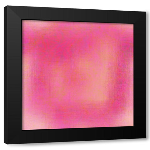 Pretty in Pink pattern 2 Black Modern Wood Framed Art Print with Double Matting by Allen, Kimberly