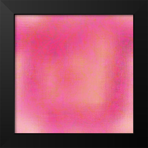 Pretty in Pink pattern 2 Black Modern Wood Framed Art Print by Allen, Kimberly