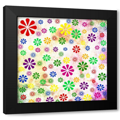 Spring Day Black Modern Wood Framed Art Print with Double Matting by Allen, Kimberly