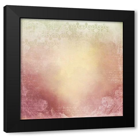 Wild Flower Day Pattern 2 Black Modern Wood Framed Art Print with Double Matting by Allen, Kimberly